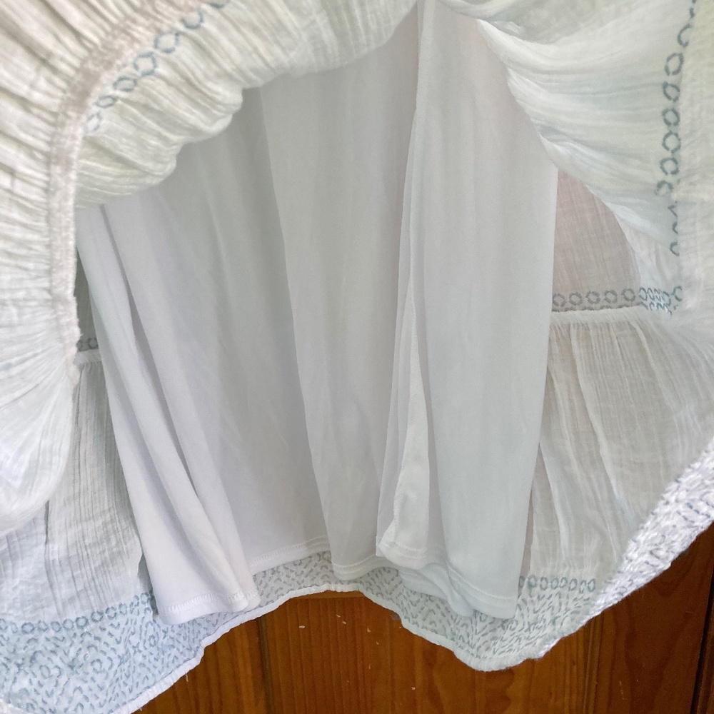Wonderly women’s size medium new without tags never worn long white modest skirt - Picture 4 of 7